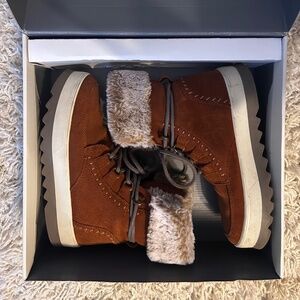 Cougar Vanetta2 Tobacco Suede Winter Boots